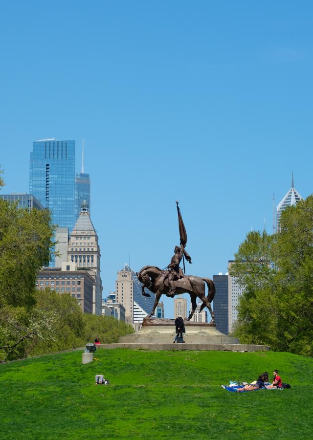 Grand Park Statue